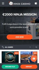 NinjaCasinoMobile