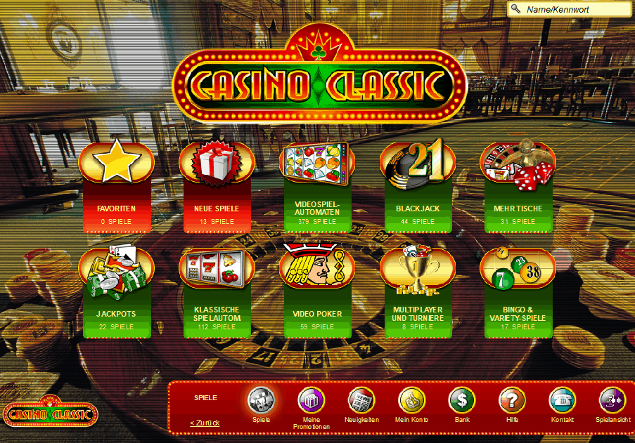 Casino Classic Lobby