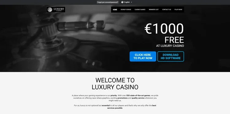 luxury online casino